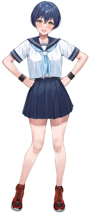 ボーイッシュ幼馴染ちゃん立ち絵も描いてました!
https://t.co/PV5y4zvd0c 