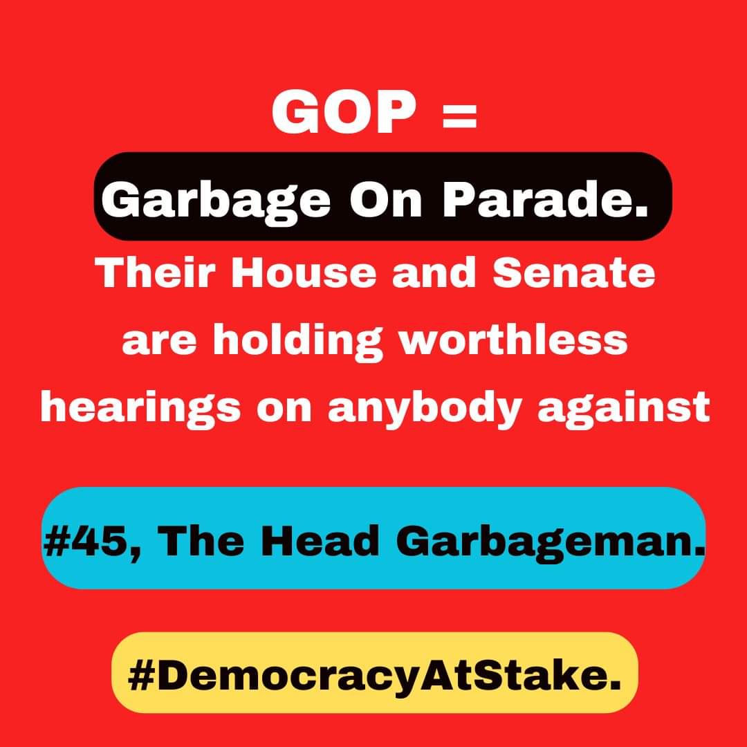 VeronicaBlakely's tweet photo. PAY ATTENTION PEOPLE! The GOP has hijacked anything decent and in order. Get your mamma, daddy, aunties, uncles, cousins, and everybody registered and to the polls, BECAUSE OUR LIVES DEPEND ON IT!  We cannot have a repeat of Racist-In-Chief. https://t.co/GRp3CEQkl2