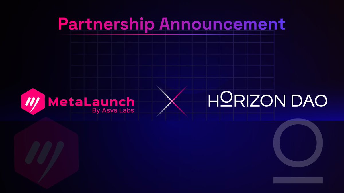 Brace yourselves for a revolutionary alliance between #MetaLaunch and <a href="/horizon_dao/">Horizon DAO (🏠+⛓️)</a> ! 

Imagine a world where real-world assets transform into digital tokens, opening up a whole new realm of opportunities.

🧵 ⬇️