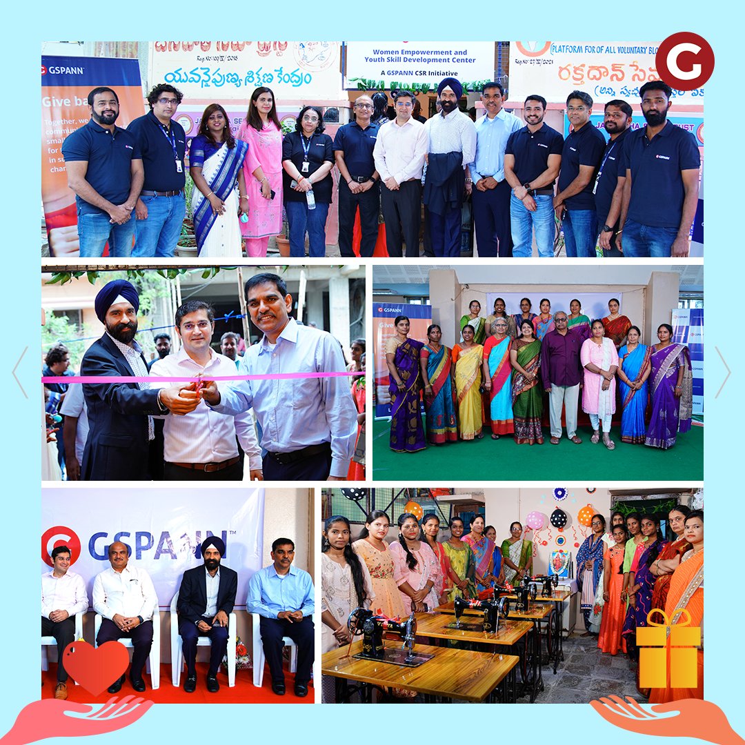 gspanntech's tweet image. Sa vidya ya vimuktae – Knowledge is one that liberates!

To #upskill women and youth from underserved communities, GSPANN has opened a #WomenEmpowerment and #YouthSkillDevelopment Center, a #CSR initiative.

#GSPANNCares #GSPANNCSR #SkillDevelopment #Employability