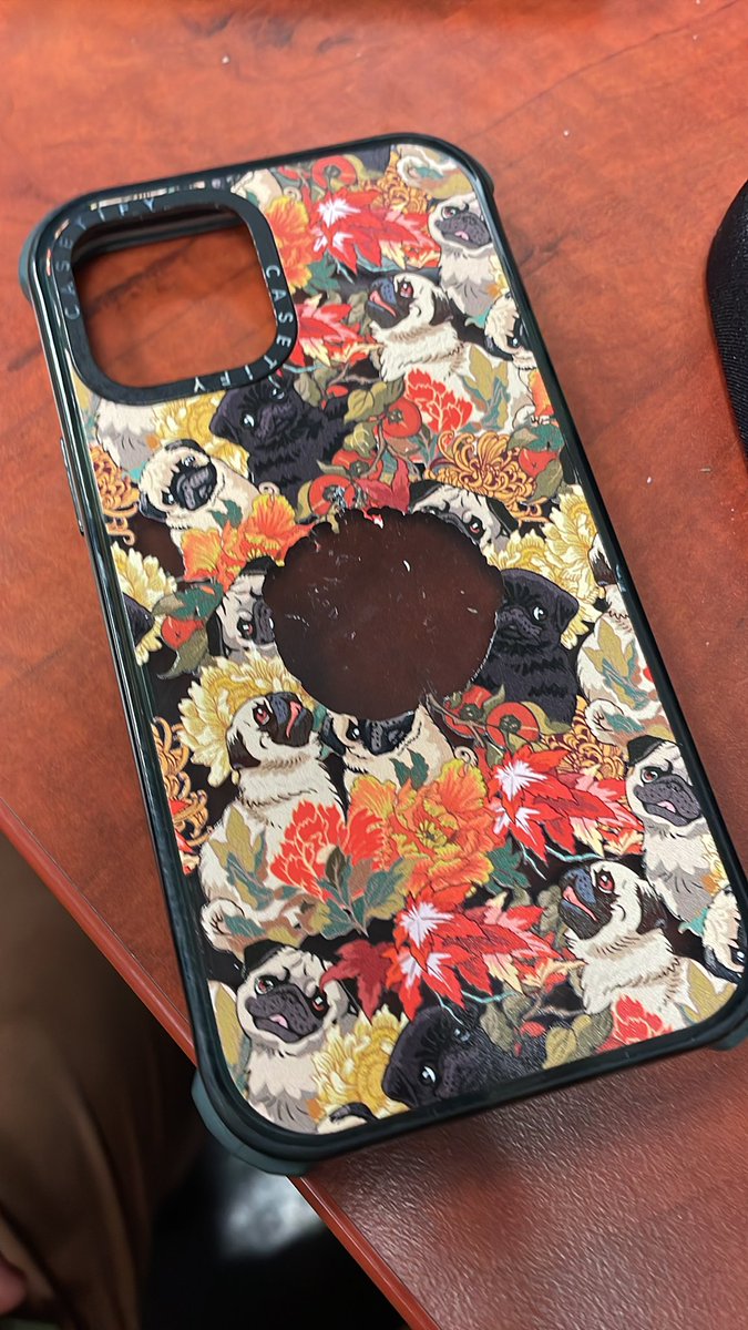 fromtheliberry's tweet photo. FYI popsockets and @Casetify don’t mix. 🪦 those cute pug faces https://t.co/1TL4k8BmUX
