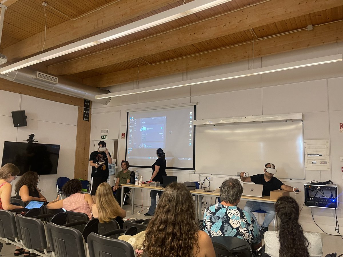 CBIOS_'s tweet photo. VR as a new pedagogic tool in Medicinal
Chemistry workshop as a satélite workshop from #BioNatural was yesterday 🔝🔝💡💡 https://t.co/PyoemijJ66