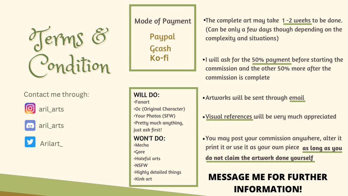 Arilart |☘️COMMS OPEN tweet media