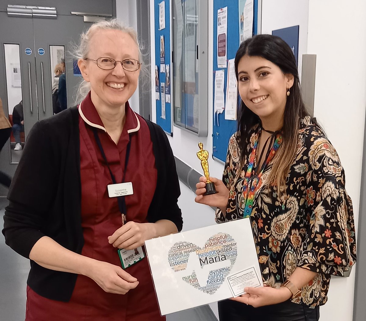 NIHR Imperial Clinical Research Facility (@imperialcrf) on Twitter photo Congrats to our RN, Maria for being awarded a research fellowship grant from <a href="/ImperialCharity/">Imperial Health Charity</a> and <a href="/ImperialBRC/">NIHR Imperial BRC</a> - an opportunity given to staff to develop their research skills and manage their own projects. t.ly/6t3d6
Well done Maria! With you every step of the way. Congrats to our RN, Maria for being awarded a research fellowship grant from <a href="/ImperialCharity/">Imperial Health Charity</a> and <a href="/ImperialBRC/">NIHR Imperial BRC</a> - an opportunity given to staff to develop their research skills and manage their own projects. t.ly/6t3d6
Well done Maria! With you every step of the way.