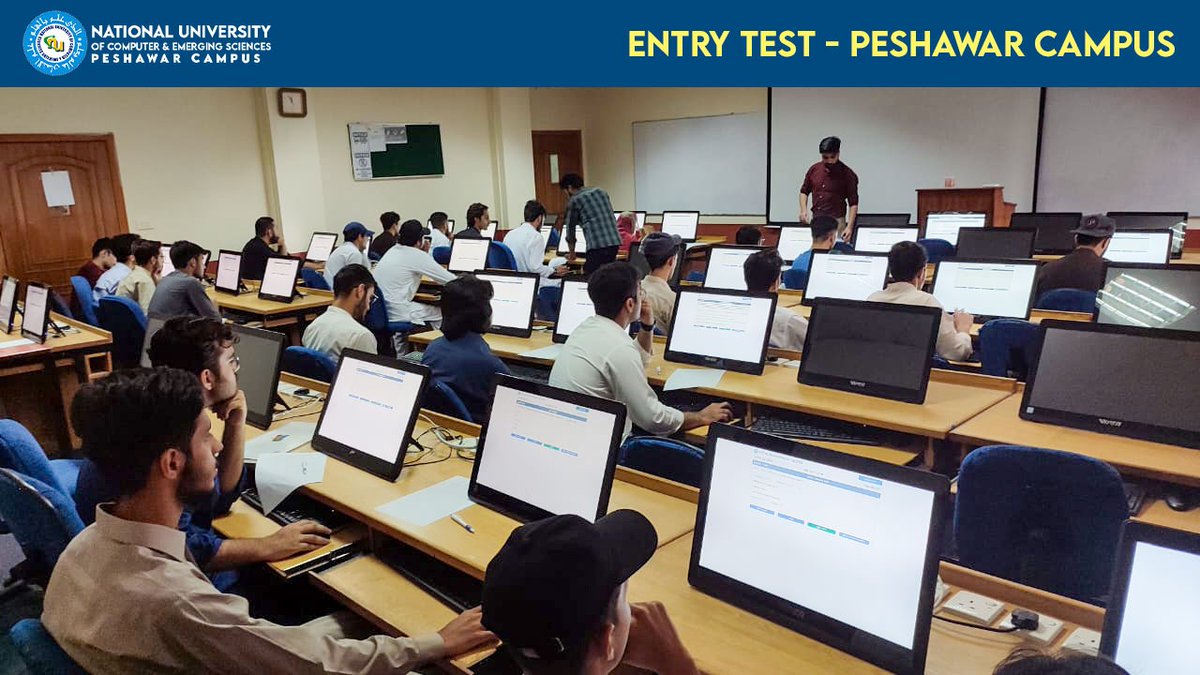 fastpwrofficial's tweet photo. Entry test goes on as the students put their knowledge to the test and embrace the challenge.
#FASTNUCES #Admissions2023 #FASTPWR https://t.co/E2LhqQBivz