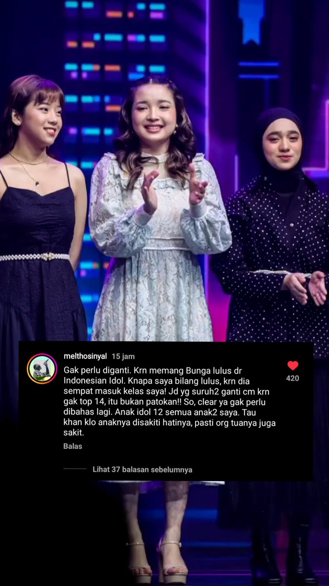 arieszytr_'s tweet photo. "Strong Girls ๐๐ปโค๏ธ"
( @Bungareyzaa @Nabilataqiyyah_ @anggis_devaki )
#bungareyza #nabilataqiyyah #anggisdevaki #NabilaAnggisAtOppal #menghargaikatarindunabila #IndonesianIdol #IdolXII #melthosinyal #oppal https://t.co/J1X2m0R9hH