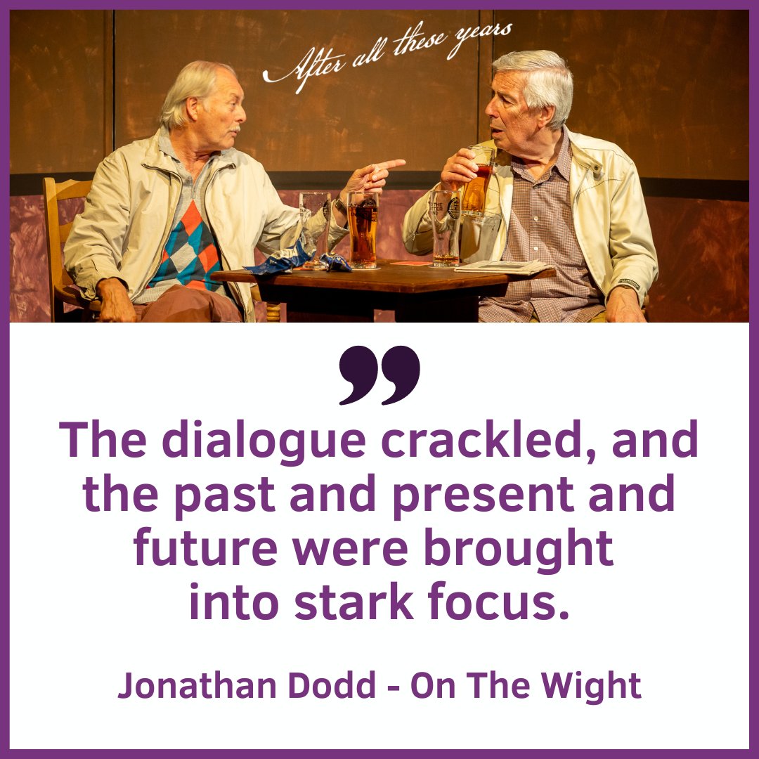 Get your tickets for 'After All These Years' at the <a href="/JSTheatre/">Jermyn Street Theatre</a> from 17th to 29th July. Find out more and book tickets here: ow.ly/Tgq250P8mX5  #whatsonLondon #theatre #comedy