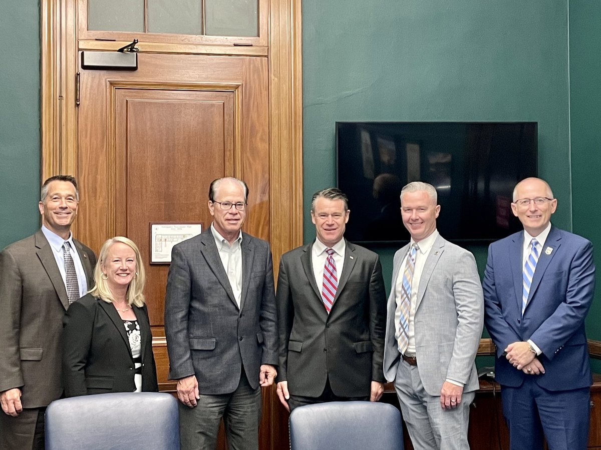 Spent the day yesterday meeting with <a href="/RepMrvan/">Rep. Frank J. Mrvan</a>, <a href="/RepJimBaird/">Congressman Jim Baird</a>, <a href="/RepRudyYakym/">Congressman Rudy Yakym</a>, @RepJimBanks, <a href="/SenToddYoung/">Senator Todd Young</a>, &amp; @SenatorBraun. Thankful for their service &amp; time to discuss educational issues with my <a href="/AASAHQ/">AASA</a> &amp;  <a href="/IAPSS_ORG/">IAPSS</a> colleagues. #AASAadv23