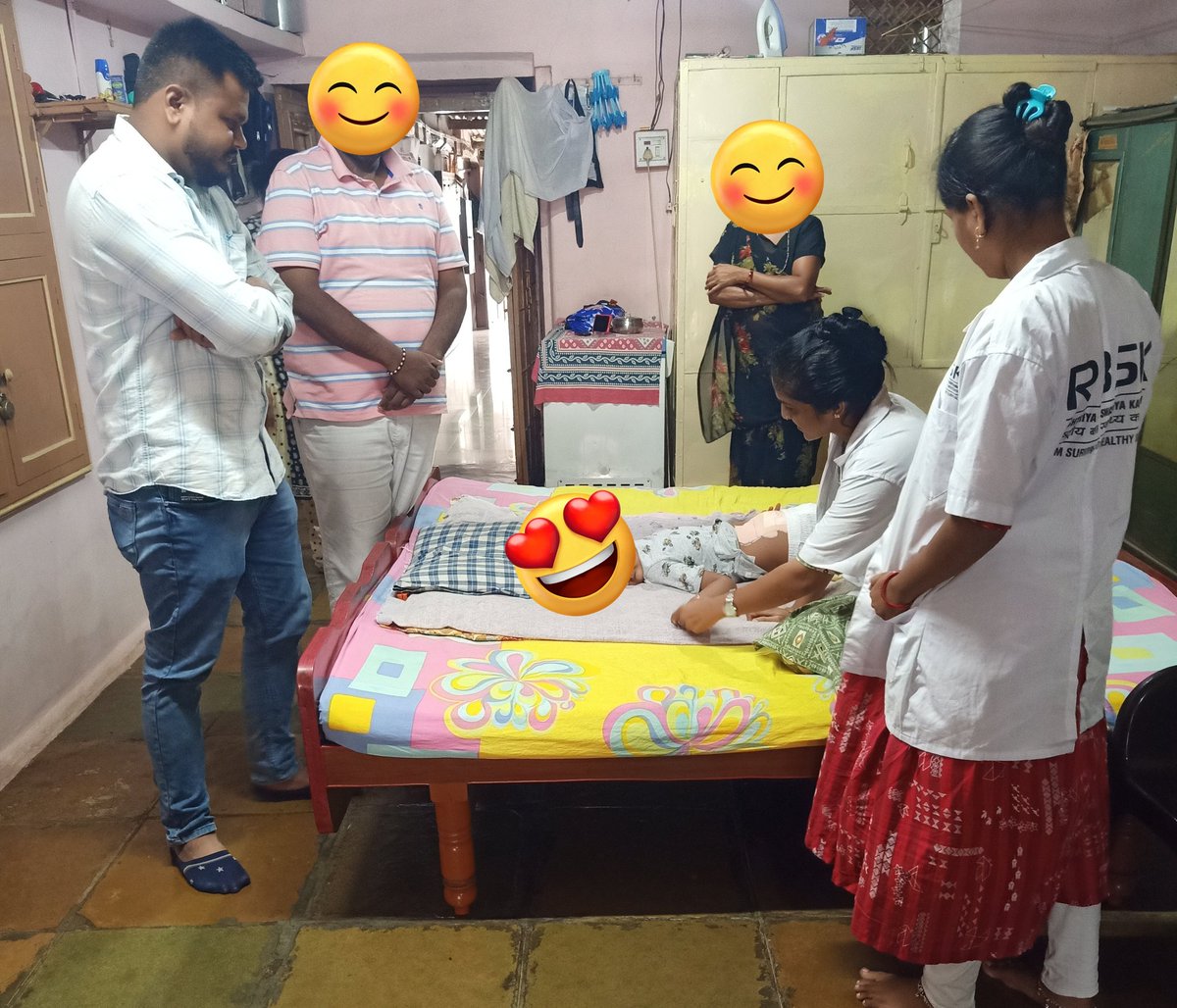 HiralSengal's tweet photo. Today visited Successfully OT done "Meningomylocel " Congenital birth defect. #my own world # RBSK # 
@CMOGuj @DDOCUdepur @dieco_cu_health @RChhotaudepur @GujaratRbsk @SbccBodeli @bodeli_live https://t.co/wcz8ifADh0