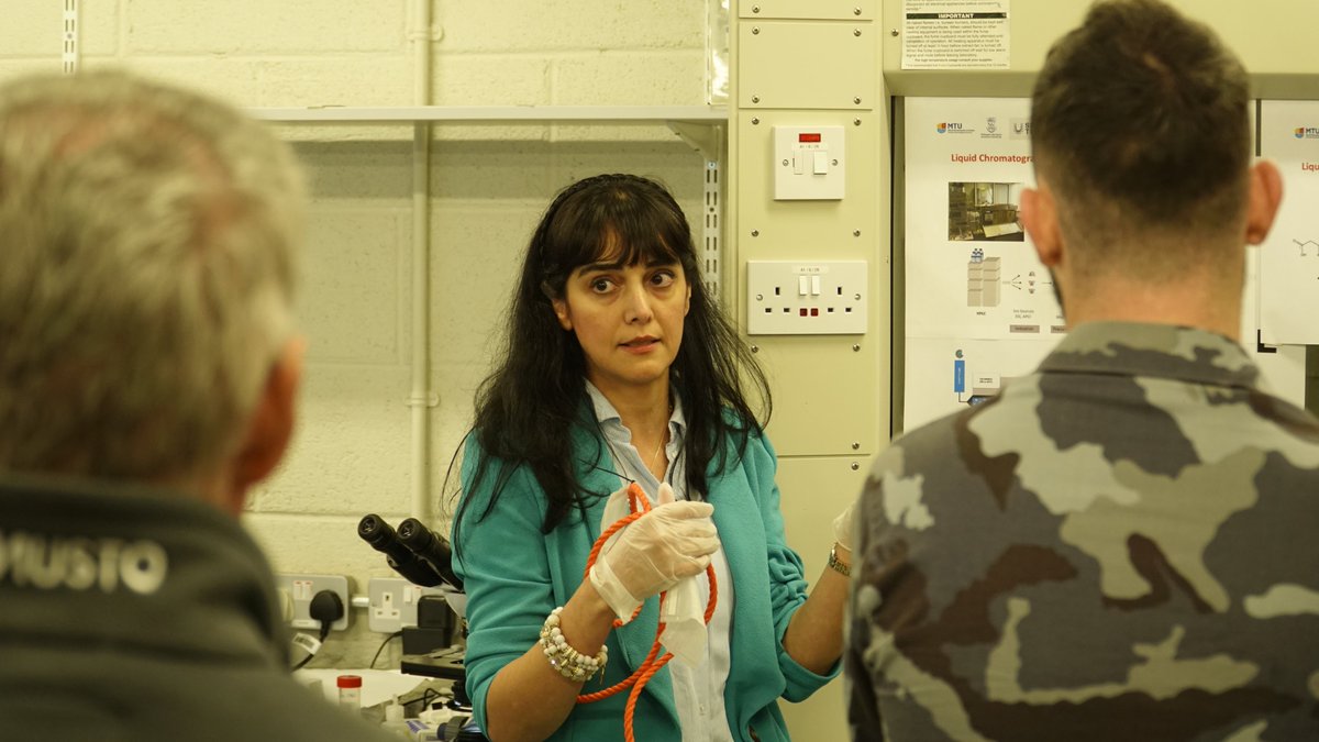 Dr Naghmeh Kamali <a href="/MTU_PhysSci/">MTU Physical Sciences</a>  shares a presentation on Marine biotoxin separation and LCMS  analysis during the STREAM summer school hosted by the <a href="/HalpinCentre/">Halpin Centre</a>