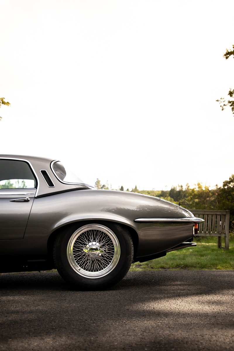 EType_UK's tweet photo. #throwbackthursday - Our Singapore commission Unleashed E-type. Gunmetal over Charcoal interior, a truly unique machine! Learn more: https://t.co/aGka3Z5rHX #unleashed #unleashedbyetypeuk #unleashedetypes #unleashedcars #etypeuk #etypereimagined #restomod #reimagined https://t.co/KbQ0OQegH4
