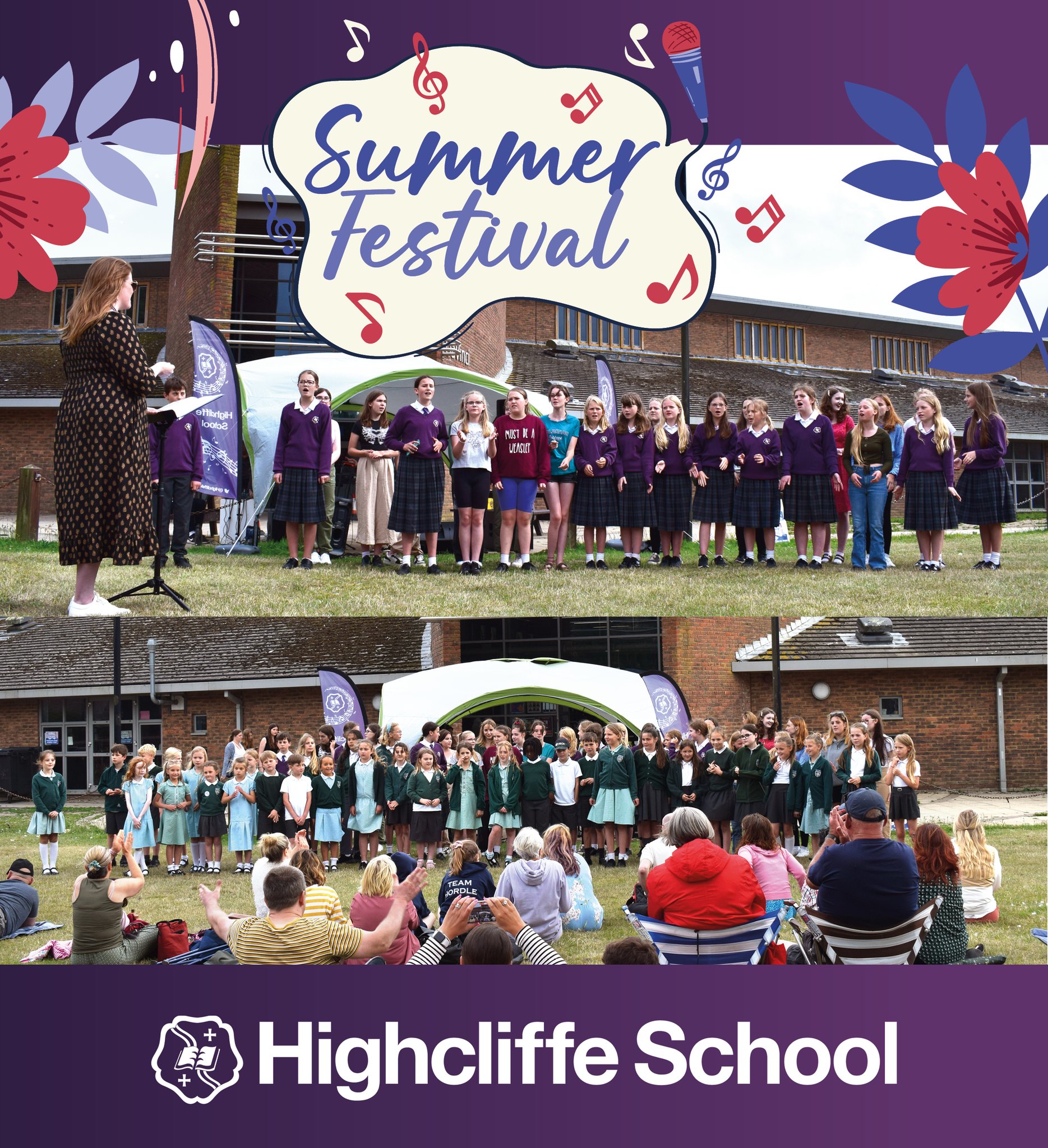 Highcliffe School on Twitter "Sing! Summer Festival took place this