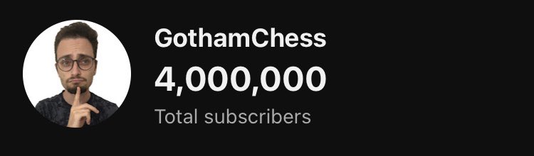 GothamChess on X: Thank you so much. ❤️  / X