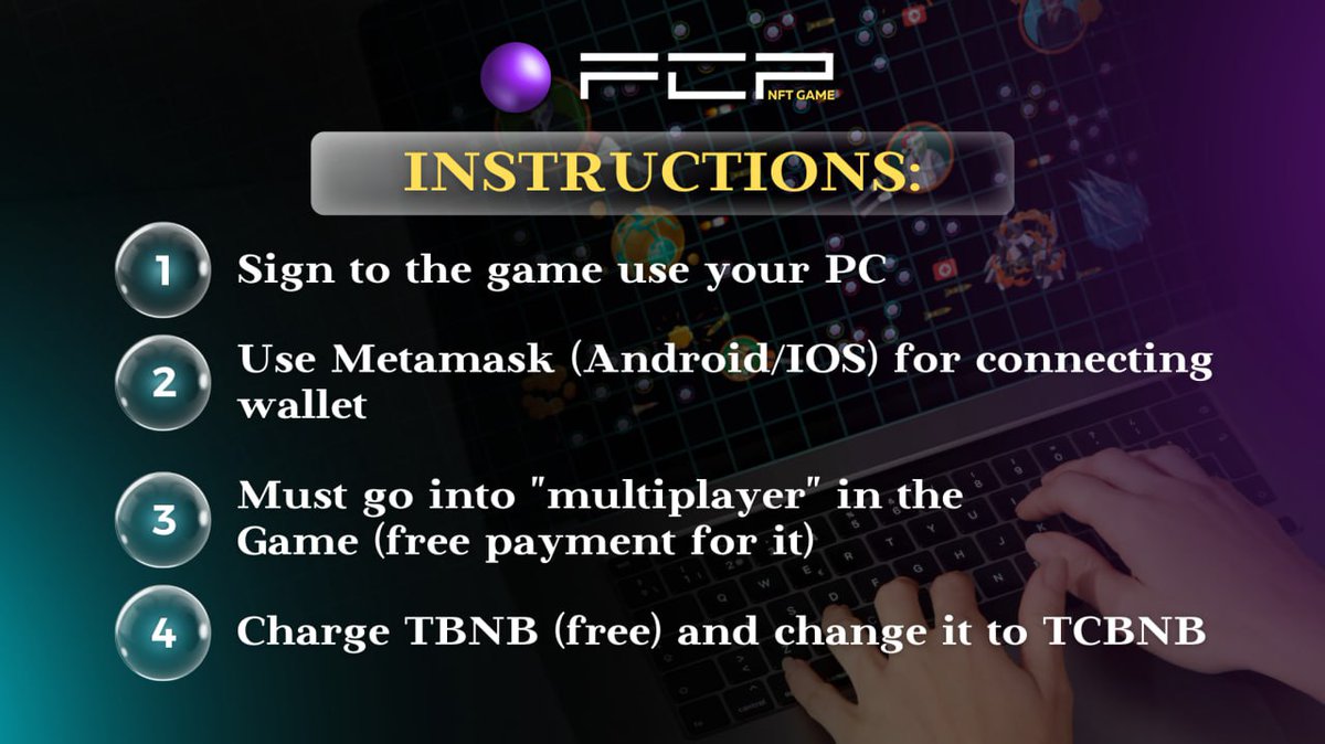 1) Get TBNB by link testnet.bnbchain.org/faucet-smart
2) Change TBNB to TCBNB by link bridge.combonetwork.io

#COMBO #FCP