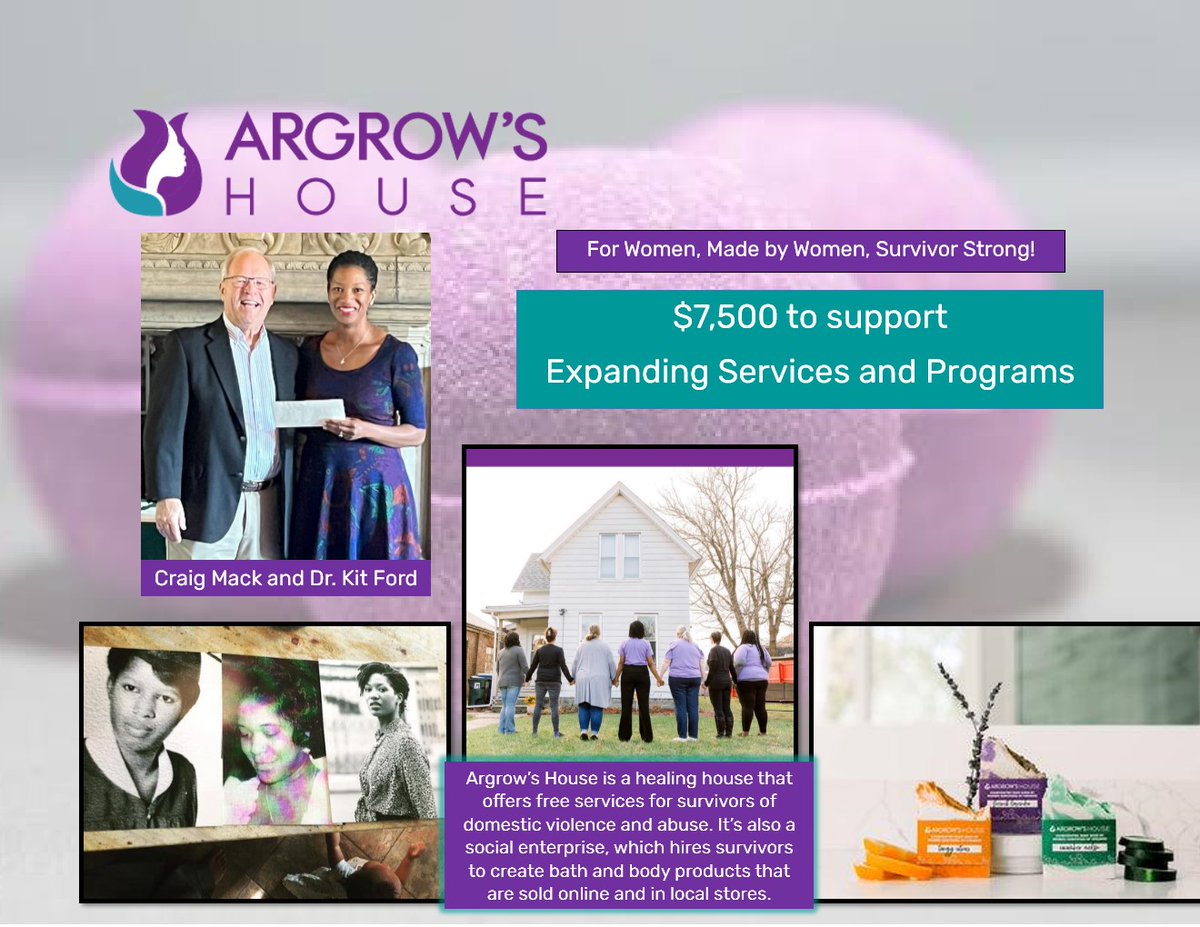 MFoundationQC's tweet photo. Congratulations, Argrow's House! Thank you for supporting women in our community with hope and healing! https://t.co/QIiE6el68g