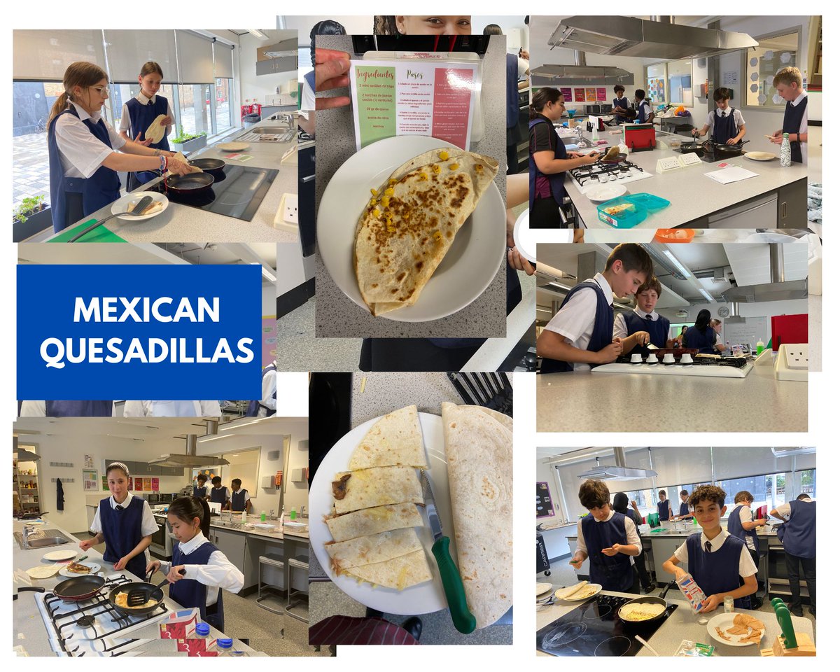 CA__MFL's tweet photo. The best of French and Mexican cuisine made by some of our KS3 students. Crêpes and quesadillas are served as part of the CA Culture Day this week. Bon Appétit - Qué aproveche :) https://t.co/OMMY1CMaXE