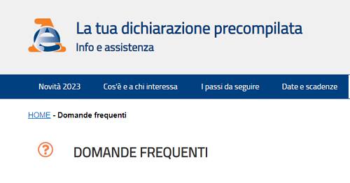 Agenzia_Entrate's tweet image. #Precompilata #sciogliamoidubbi ✅ Hai riscontrato un #errore dopo aver inviato la tua #dichiarazione? Scopri come devi comportarti nelle #faq dedicate sul nostro sito di assistenza #infoprecompilata
👉🏼 bddy.me/44JCax4