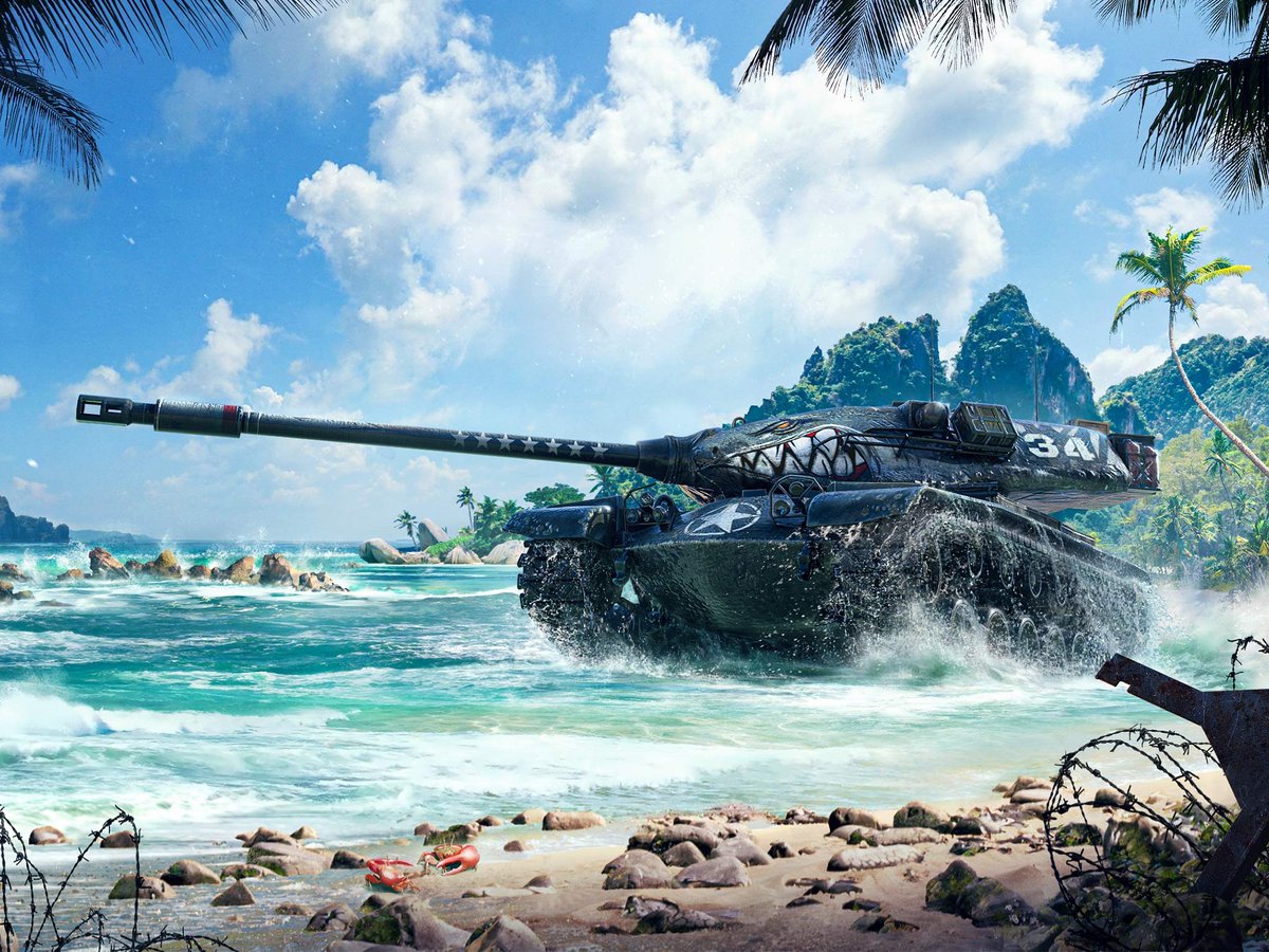 🦈 #海の日 Twitterプレゼントキャンペーン🌊

日頃の感謝を込めて……😍
戦車長の皆様へ抽選で5名様に『The T54E2 Shark』をプレゼント！🎁

▼応募方法は👇
⭐︎ <a href="/WoTBlitz_jpn/">World of Tanks Blitz Japan</a> をフォロー
⭐︎この投稿にニックネームとUserIDをリプライ
⭐︎応募締切は、7/17（月）23時59分迄

#WoTBlitz #WoTB