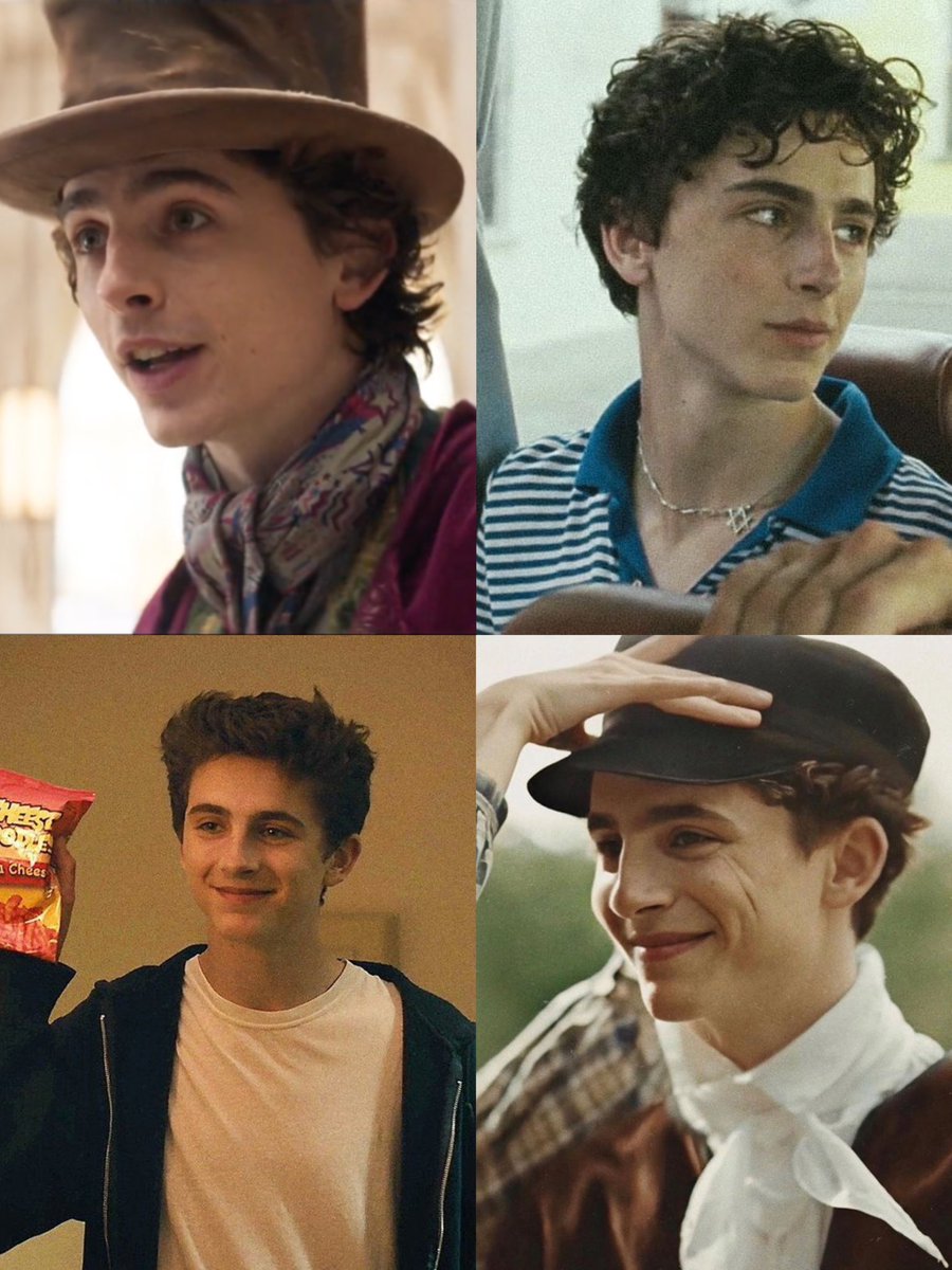 the softest timothée chalamet’s characters for the tl