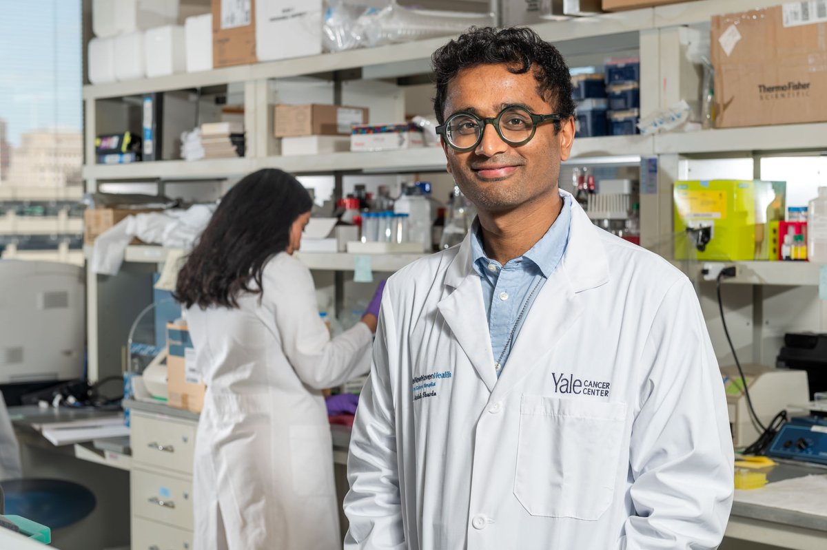 Yale Cancer Center (@yalecancer) on Twitter photo Congratulations to Anish Sharda, MD, MPH, named the 2023 recipient of the JH Milstone Grant, awarded to early-stage investigators to support research that improves understanding of bleeding, #thrombosis or #thrombolysis. #hematology
<a href="/SmilowCancer/">Smilow Cancer Hospital</a> <a href="/YaleMed/">Yale School of Medicine</a> <a href="/YNHH/">Yale New Haven Hosp</a> <a href="/YaleHematology/">YaleHematology</a> Congratulations to Anish Sharda, MD, MPH, named the 2023 recipient of the JH Milstone Grant, awarded to early-stage investigators to support research that improves understanding of bleeding, #thrombosis or #thrombolysis. #hematology
<a href="/SmilowCancer/">Smilow Cancer Hospital</a> <a href="/YaleMed/">Yale School of Medicine</a> <a href="/YNHH/">Yale New Haven Hosp</a> <a href="/YaleHematology/">YaleHematology</a>
