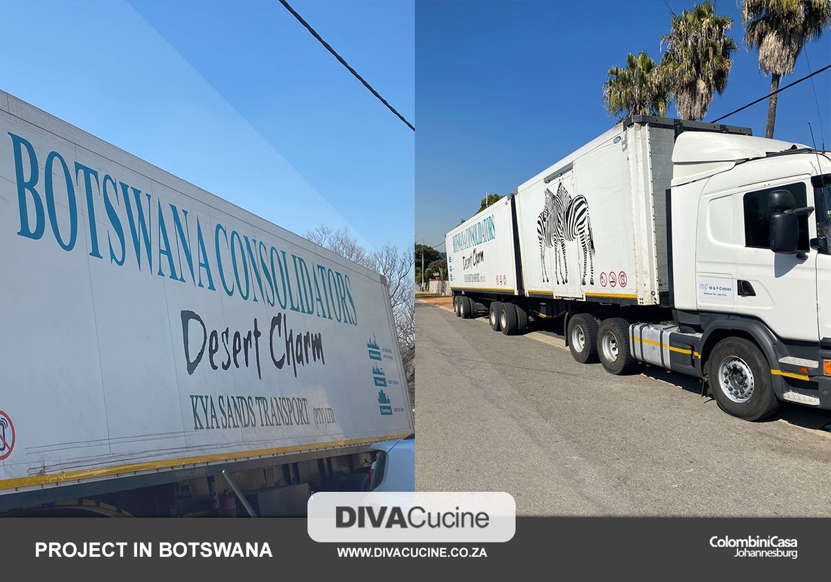 Diva_Cucine's tweet photo. Diva Cucine beyond South African borders! 😁🙌
Botswana being our next international project.
40ft container loaded ... and still packing .... 20ft.
No project is too big or small for the JHB Diva Cucine Team. 💪

#DivaCucine #JHBTeam #BotswanaProjects #ItalianFurniture https://t.co/F8karMJyE1