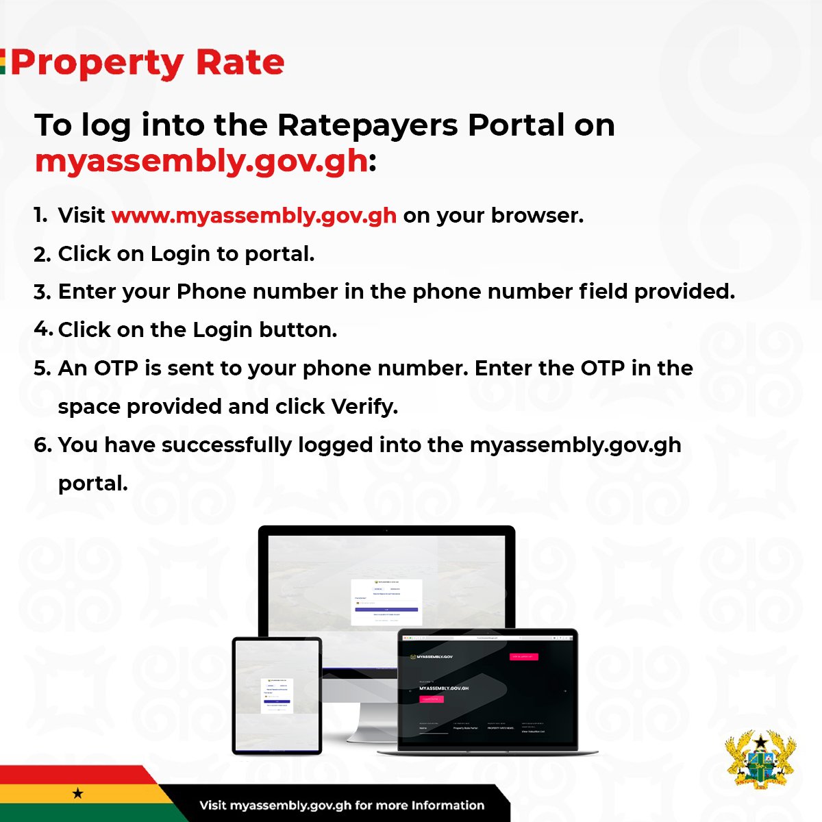 myAssembly.gov.gh tweet media