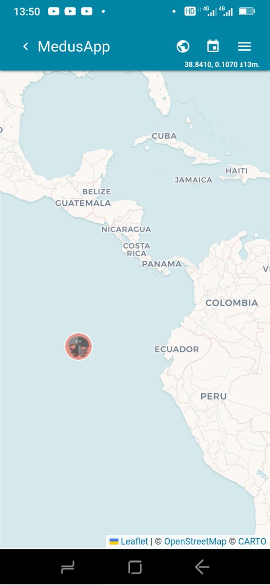 CesarBordehore's tweet photo. The first jellyfish sighting in #Galapagos using our app #MedusApp. Thanks to the users and good friends Cristina and Miguel. Info also at https://t.co/W7pQg1IU5i @MarLabUADenia @Ciencias_UA @UAdivulga https://t.co/5nbZha9Fg9