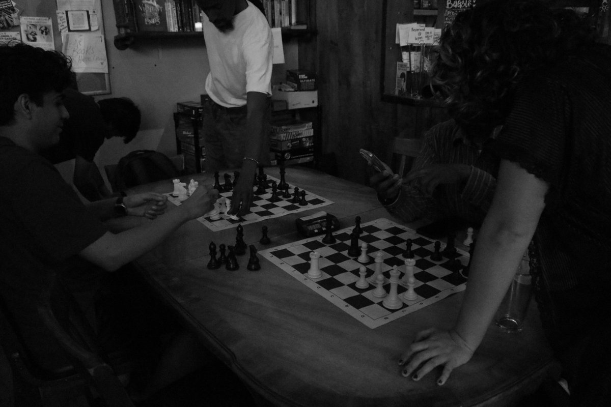 Hosting this chess club at the Daily Press has been super fun the past 4 months. I've met a lot of people. Learned a lot about myself others, the importance of chess psychology. It's been an amazing time. I can only continue to improve because of this, I'm grateful.