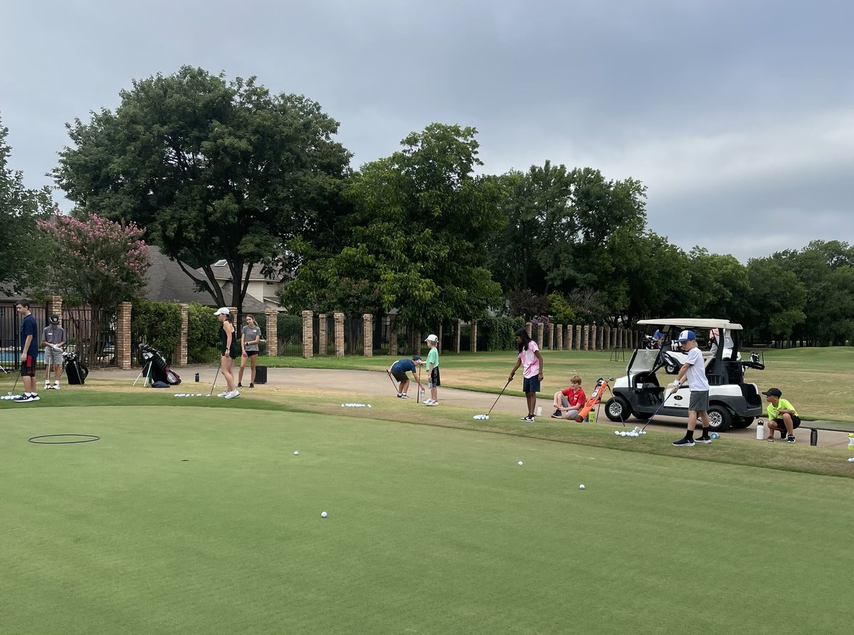 Junior Camp #2 Of The Summer Underway At The Iron Horse ⛳️⛳️ 🏌️‍♂️🏌️‍♀️