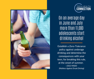 TeenHealthConne's tweet photo. When asked who has the greatest influence on a teen’s decision about underage drinking, teens credit their parents with being most important in their decision-making.  #TeenHealthConnection #teen #charlotteteen #Parenting #ActiveParenting #Parentsofteens #Summersafety https://t.co/m4VnIh5hLI