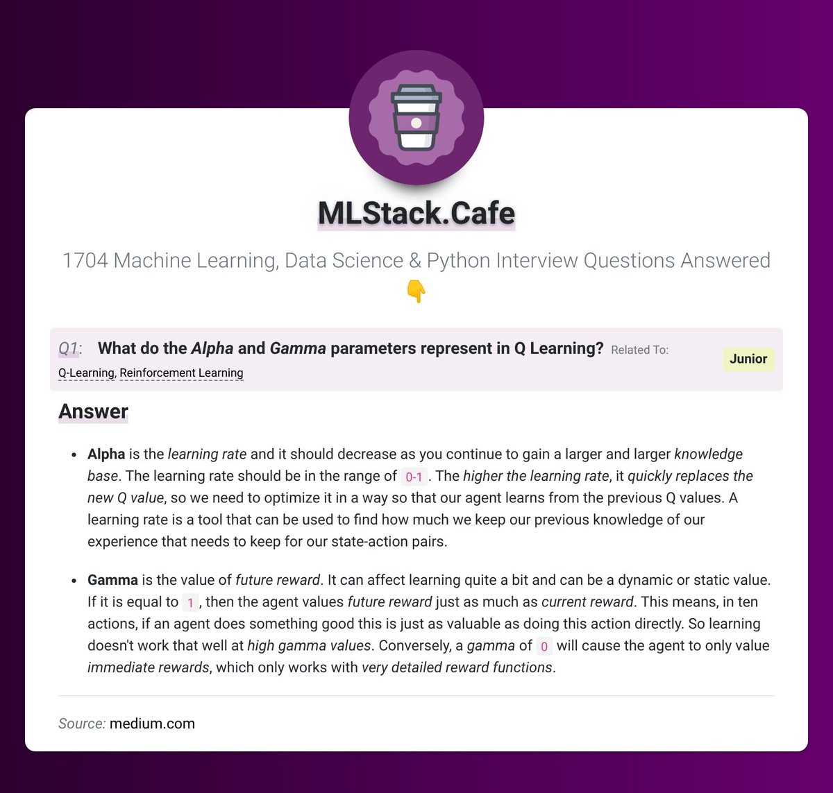 MLStack_Cafe tweet picture