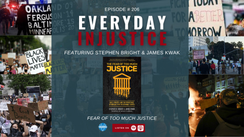 thenewpress's tweet photo. Listen to co-authors of THE FEAR OF TOO MUCH JUSTICE Stephen B. Bright and @jamesykwak discuss "wrongful convictions, racial inequities, mental illness, the trial penalty and underfinanced indigent defense" on @DavidVanguard's Everyday Injustice Podcast. https://t.co/uwLCAkAetj https://t.co/dx3XASBD9M