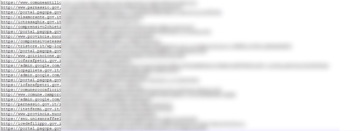 SofiaSZM's tweet image. #Italy🇮🇹: Su un forum underground sono stati pubblicati dati di accesso (username e password non cryptate) appartenenti, secondo quanto riportato, a circa 3 milioni di siti web.

Dalle nostre analisi preliminari abbiamo riscontrato che almeno 32.932 dei siti web coinvolti sono…