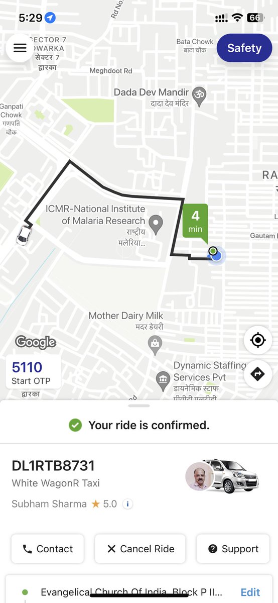 coolkaps1's tweet photo. @ola_supports I booked a cab now rider is not picking up the phone and moving from location. Seems like regular practice with your drivers. As usual pathetic customer handling. https://t.co/HURI0XvtM4