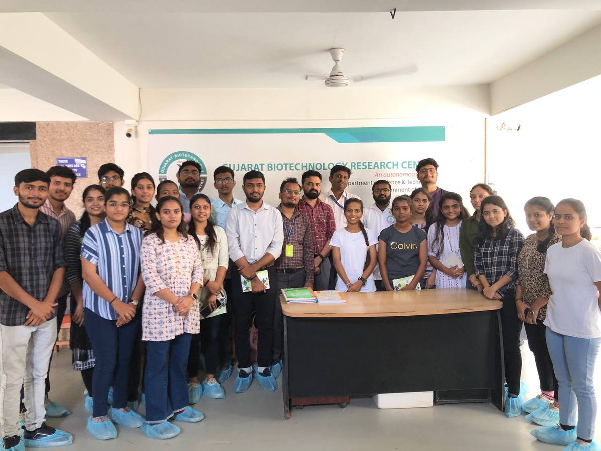 FoundationGeer's tweet photo. Under the GEER Foundation's well-organized Summer Internship Programme- 2023, supported by GSBTM, 21 interns delved into the fascinating realm &amp; immersive experience visiting GBRC on 13-7-2023
Interns gained valuable insights into advanced &amp; diverse applications of biotechnology. https://t.co/hFC0H5R4Pu