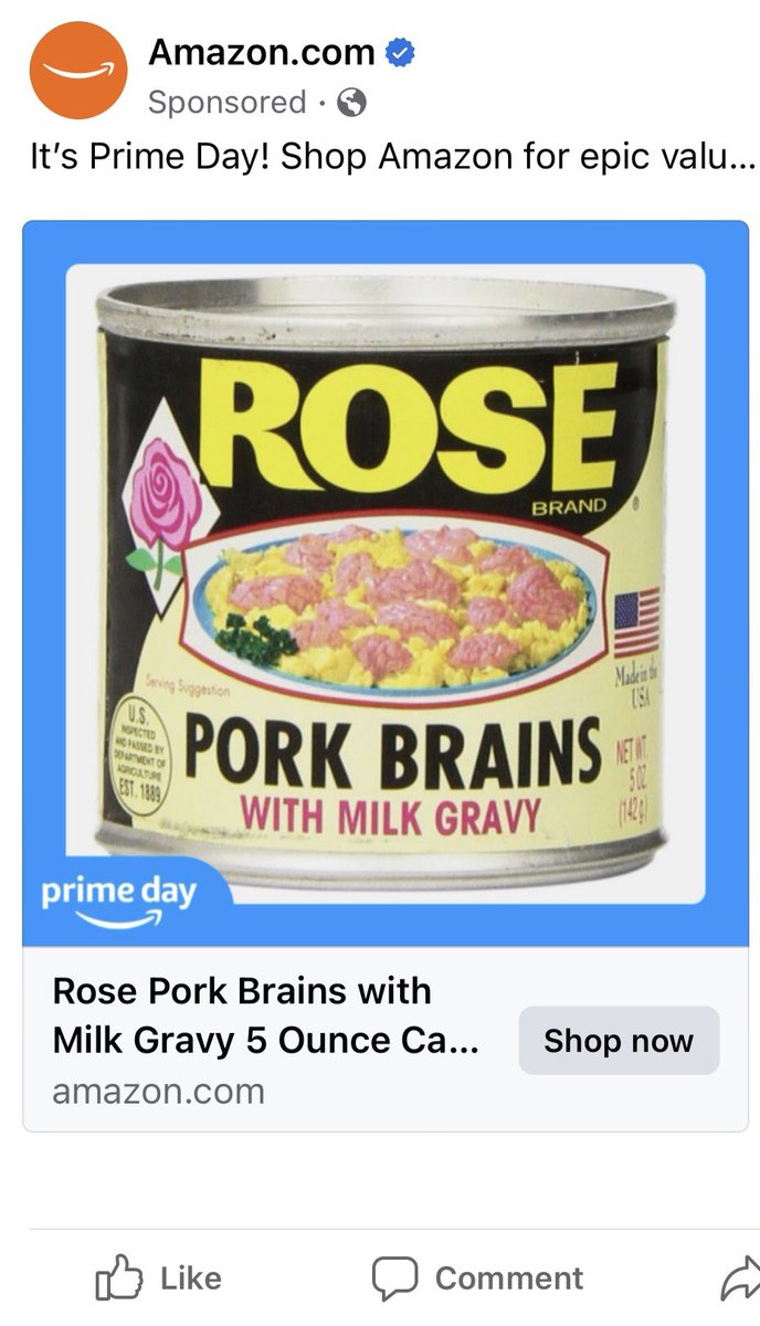 B_Armstro's tweet photo. Everybody:  It’s crazy how Prime Day knows exactly what you want but don’t need.

Amazon on my feed: https://t.co/vHdVNagFHp
