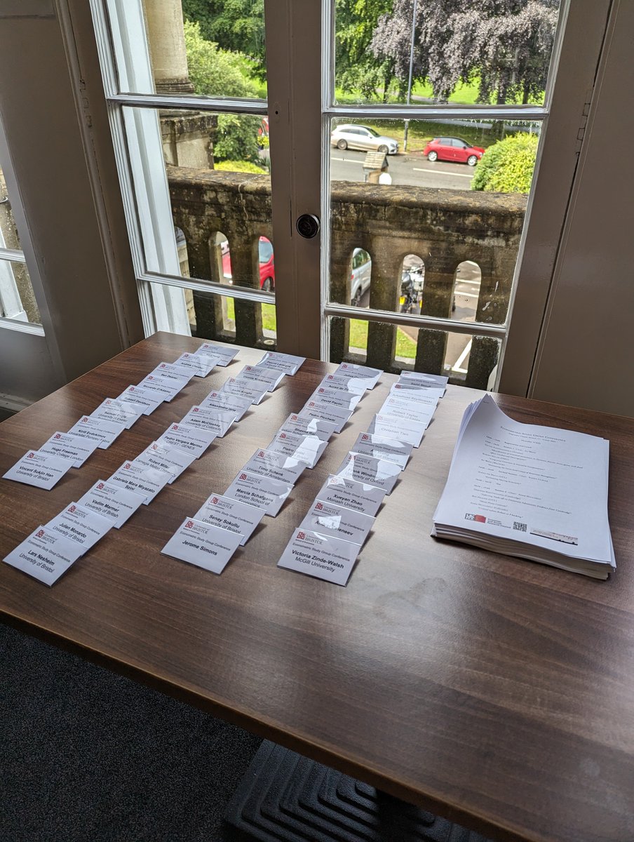 Everything is set for the 2023 conference with a very exciting programme: econometricstudygroup.org/2023.pdf