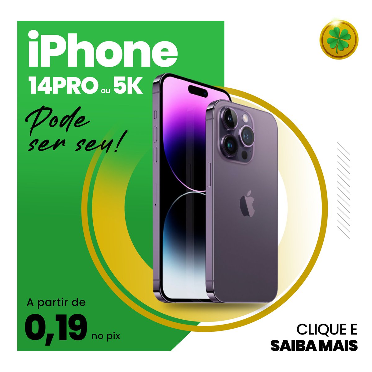 luckcoinoficial's tweet photo. Quem não gostaria de ganhar um #iPhone 14 PRO?
E ele pode ser seu!!!!! 

Cotas a partir de R$0,19 direto no pix. ISSO MESMO, não perca essa chance.

Acesse pelo link abaixo, compre sua cota e boa sorte!!!!

https://t.co/yALdEd8xzn

#luckcoin #sorteio #rifa #cota #Bitcoin https://t.co/Usx6b5NuCr