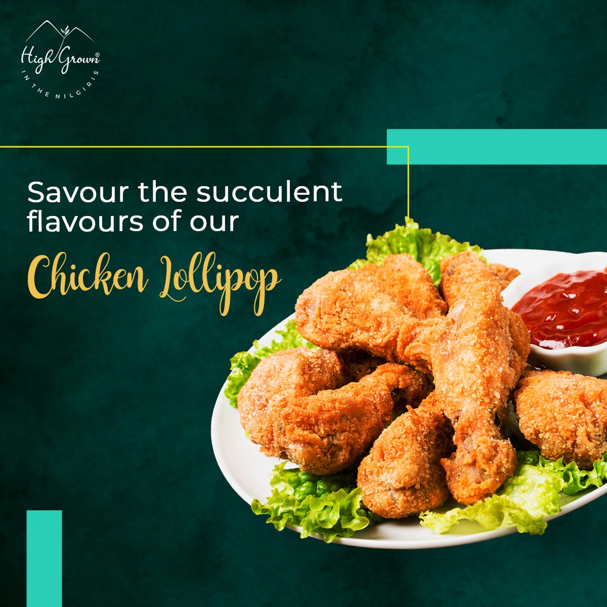 Savour the succulent flavours of our chicken lollipop
.
.
#cafe #restaurant #kotagiri #restaurantfood #foodaddict #cafetime #goodeats  #italianfood #photooftheday #eeeeeats #eat #cafeandrestaurant #foodaddict #foodies #fooddelivery #foodforthesoul #foodforlove #zomato #order