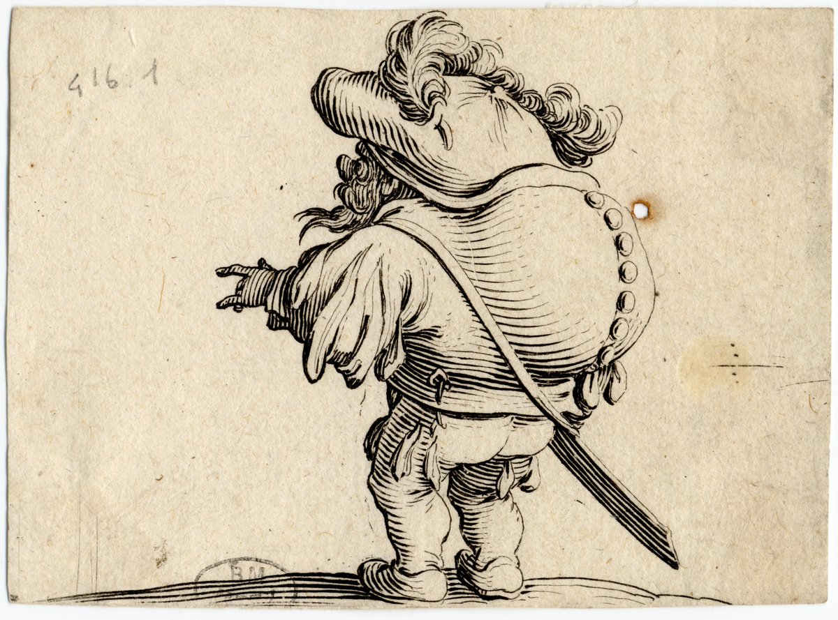 JamesLebreton5's tweet photo. The man with the big back decorated with a row of buttons, Jacques Callot | Gobbi series #booklovers #ofdarkandmacabre #superstitiology #bookwalker #bookworms #BookChatWeekly #DailyFolklore #GothicSummerVibes #Weird #engraving #tatooidea #jacquescallot #medieval #villageofstrange https://t.co/hJzlnPsYLA