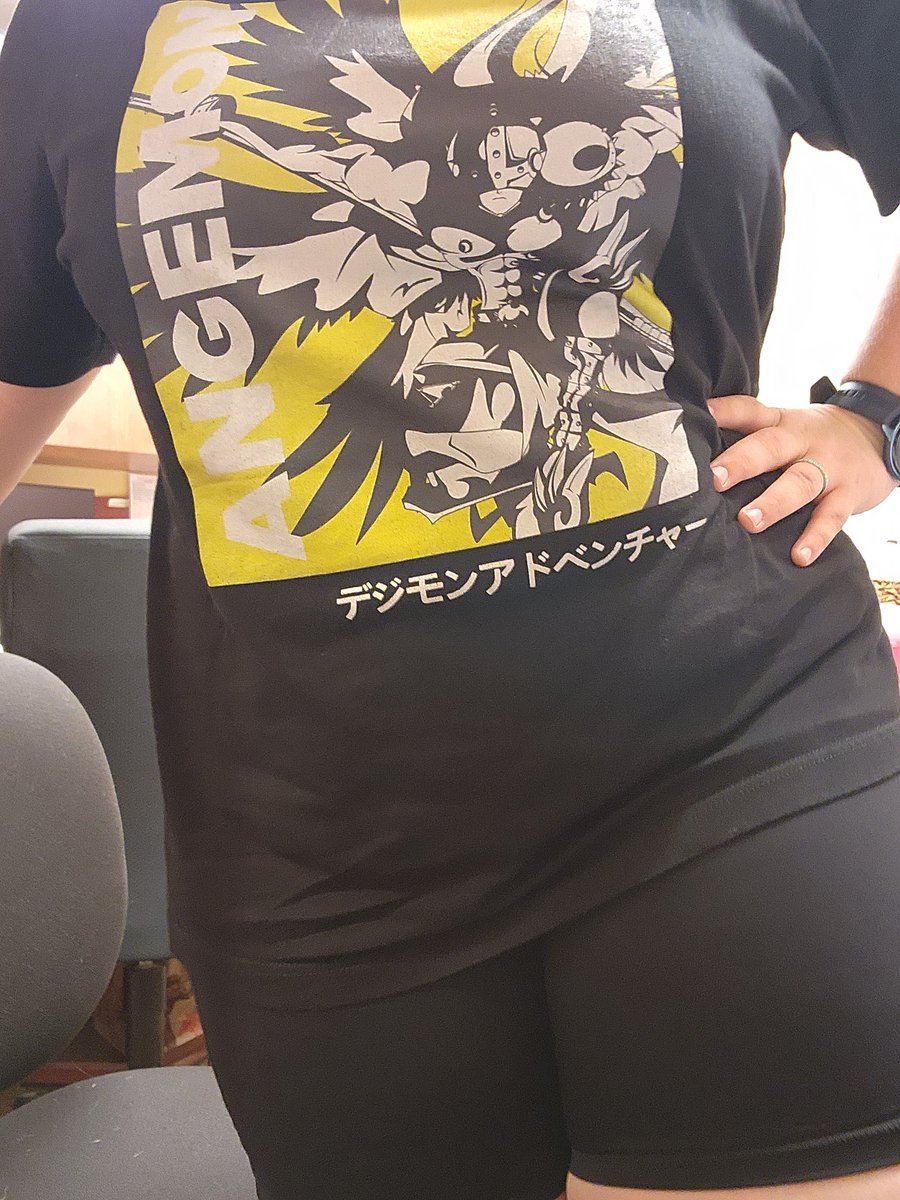 AtlasUrsa's tweet photo. Let's play a game.

My power went out last night, so I am giving zero fucks about dressing "conservative" in this heat. I am 100% decent. But let's see what my coworkers comment today. 
Fit for reference: https://t.co/hcnun7ynBV