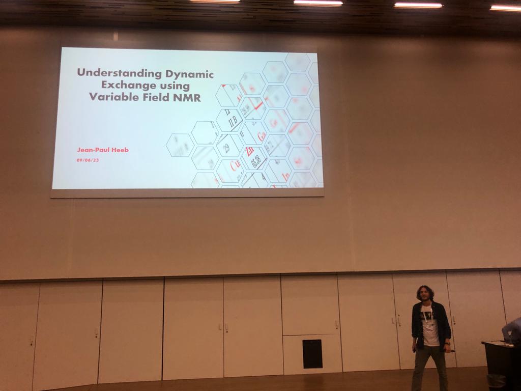 Really pleased to be able to showcase my work <a href="/esoc2023/">ESOC 2023</a> earlier this morning. It's been a great conference with lots of fantastic science!

#nmr #chemtwitter