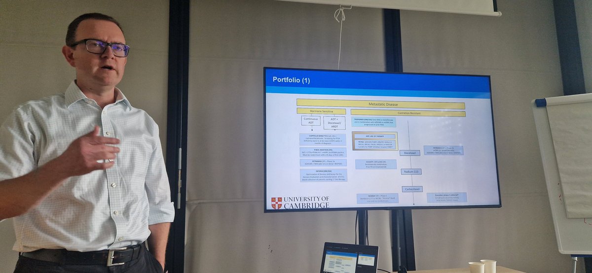 Alastair Lamb (@lambalastair) on Twitter photo Excellent overview of trial portfolios in Urological Malignancies from Aaron Leiblich & Clare Verrill from #Oxford_Urology, & <a href="/brentocarrigan/">Brent O'Carrigan</a> & Simon Pacey from #CambridgeUrologyGroup
<a href="/SITU_Oxford/">SITU Oxford</a> <a href="/TranslateTrial/">TRANSLATE Trial</a> <a href="/PromoteStudy/">The ProMOTE Study</a> <a href="/PART_Trial/">PART_Trial</a>
#WIRE_Trial #ARTIST_Trial Excellent overview of trial portfolios in Urological Malignancies from Aaron Leiblich & Clare Verrill from #Oxford_Urology, & <a href="/brentocarrigan/">Brent O'Carrigan</a> & Simon Pacey from #CambridgeUrologyGroup
<a href="/SITU_Oxford/">SITU Oxford</a> <a href="/TranslateTrial/">TRANSLATE Trial</a> <a href="/PromoteStudy/">The ProMOTE Study</a> <a href="/PART_Trial/">PART_Trial</a>
#WIRE_Trial #ARTIST_Trial