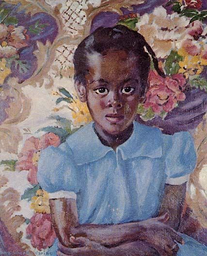 LITTLE BROWN GIRL, Laura Wheeler Waring, date unknown