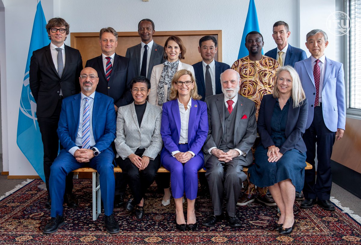 ITUSecGen's tweet photo. Great to host the @intgovforum Leadership Panel to discuss #DigitalCooperation and how @ITU can support the IGF community #WSIS https://t.co/FZb9umH7vv