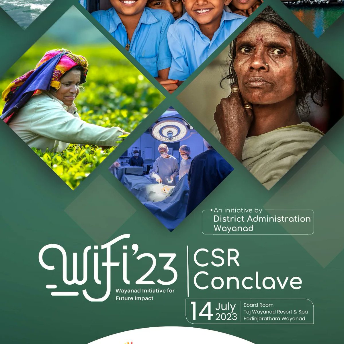 CollectorWyd's tweet photo. Wayanad Initiative for Future Impact (WIFI ‘23)

#WIFI #CSR 
@NITIAyog
@KSIDCKerala
#DTPC
#ITMission 
#CollectorWayanad
#wayanadWE https://t.co/o6oKEGwpzo