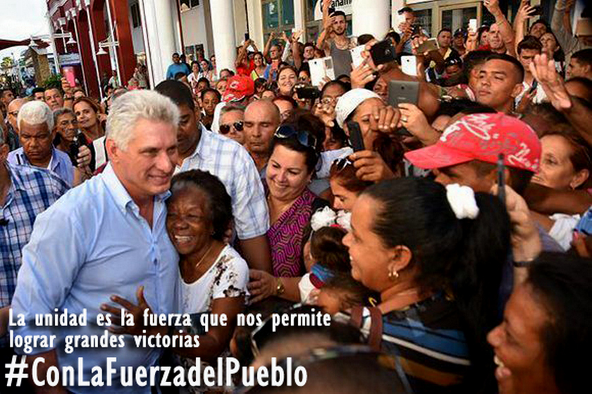 Como expresara #FidelPorSiempre: "(...) si no tuviéramos el pueblo unido que tenemos, si no tuviéramos el sistema que tenemos, ya no habría Revolución Cubana". #Cuba #ConTodosLaVictoria
