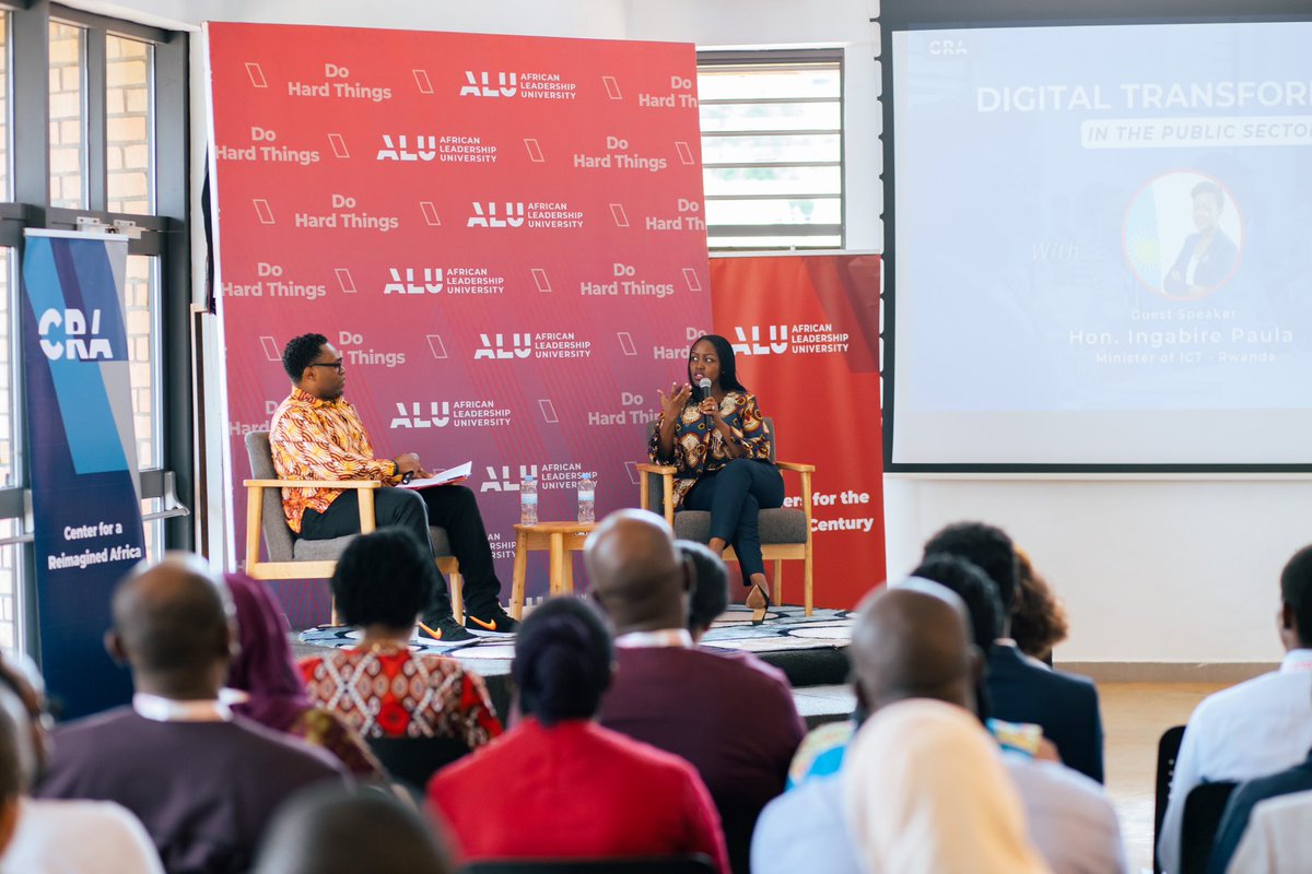 CRA_Fellowship's tweet photo. #TBT Hon. Minister of ICT, Rwanda.🇷🇼 @MusoniPaula joined our fellows in Kigali earlier this year during an intensive week on how to  digitize public sector services on the continent. We are grateful for her support and continued work at the ministry of @RwandaICT 

#ALUfellows https://t.co/OrULKmcnSS