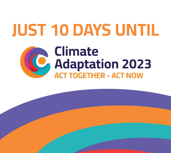 nespclimate's tweet photo. The countdown is on - just 10 days until #ClimateAdaptation23.
Don't miss your chance to join us in #Adelaide
https://t.co/Ukd8sLAcLC
@SAEnvirWater @AdelaideCC @DCCEEW #NESP https://t.co/GKl5Z7SNNS