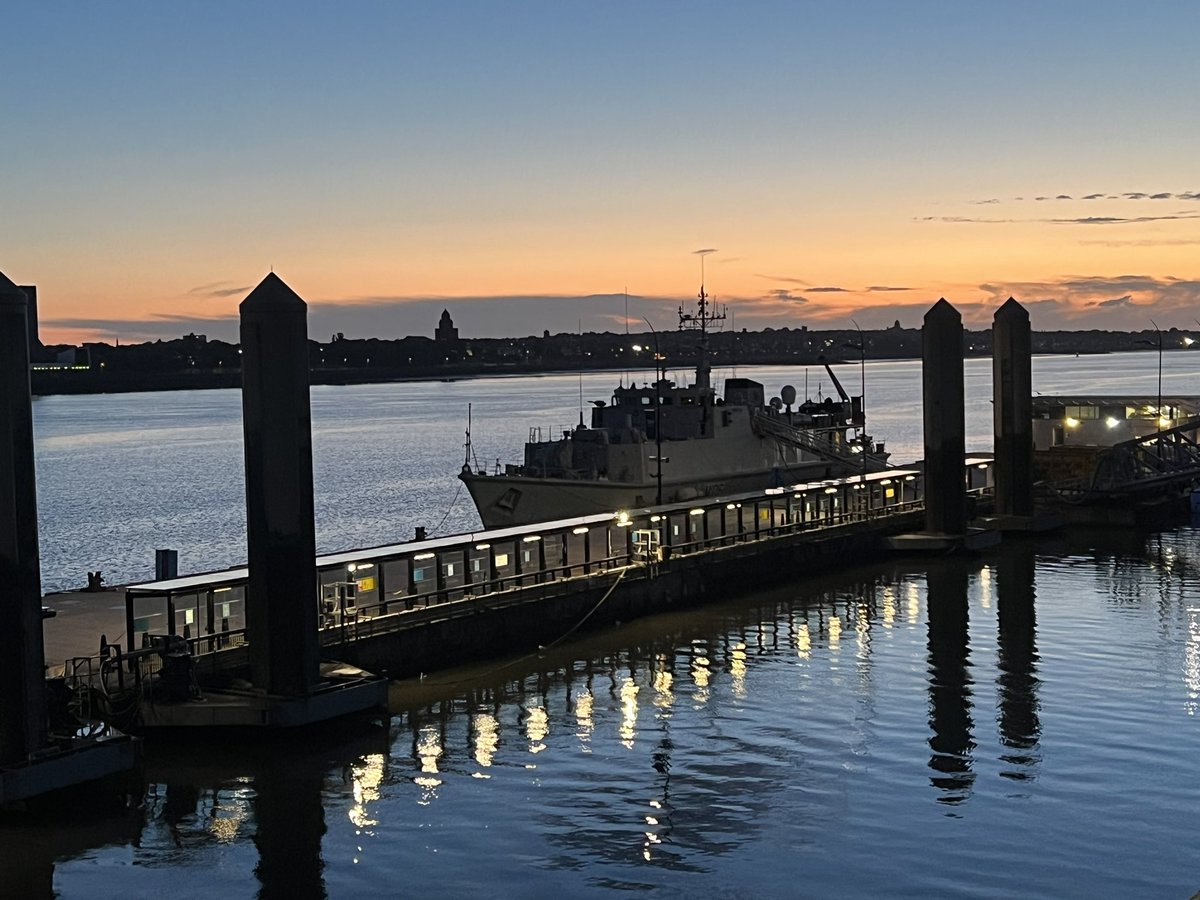HMSPenzance's tweet photo. Last weekend we came alongside Liverpool in between some intensive tasking to give Ships Company a bit of well earned respite! Thank you for having us! ⚓️🇬🇧 https://t.co/NRSiGz8XSh